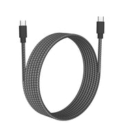 USB-C to USB-C Charging Cable -  BLACK 6 FT