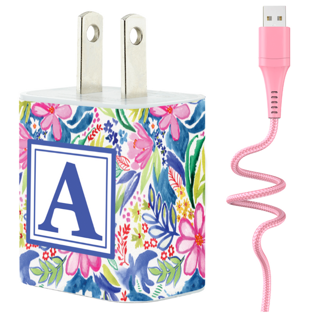 Ditsy Flower Letter Set - Classy Chargers