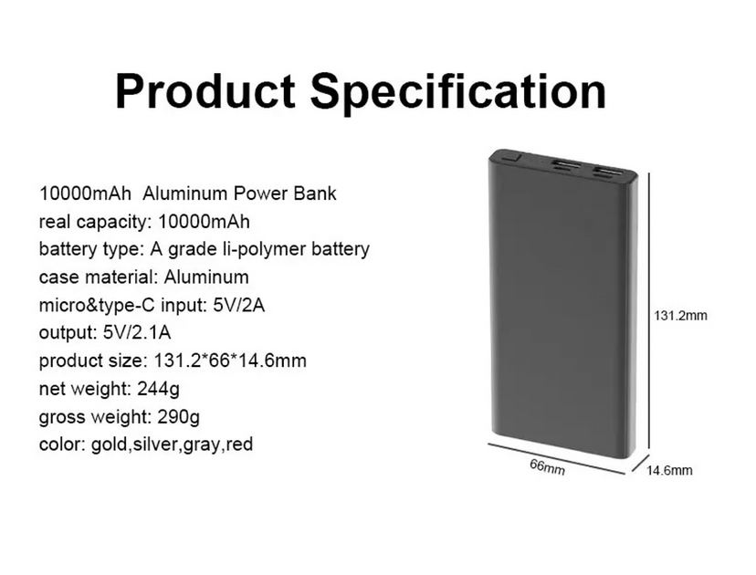 Monogram Palm Garden Power Bank - Classy Chargers