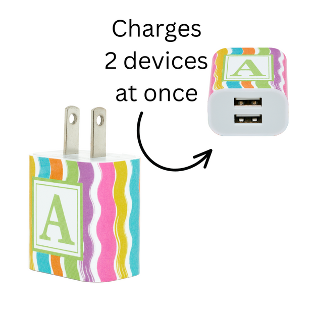 Squiggles Phone Charger Letter Set