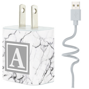 Marble Letter Set - Classy Chargers