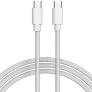White USB-C to USB-C Cable - Classy Chargers