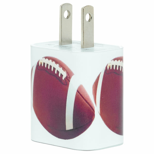 Football Time Phone Charger - Classy Chargers