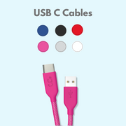 Monogram Baseball Rope Phone Charger