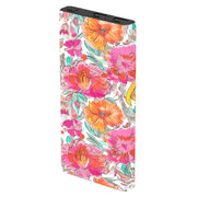 Coral Floral Swirl Power Bank - Classy Chargers