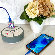 Ditsy Flowers Monogram Phone Charger