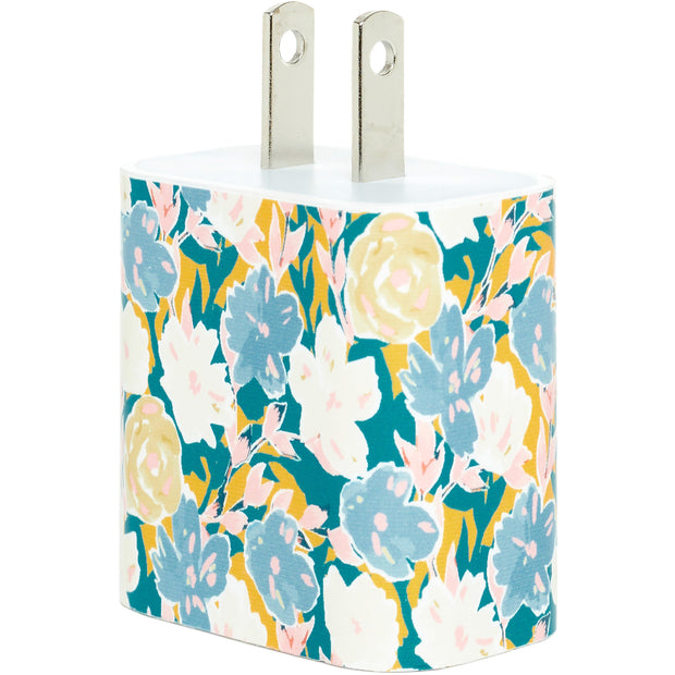 Floral Garden Phone Charger
