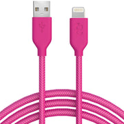 Hot Pink Lightning Cable - Classy Chargers