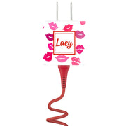 Monogram Lots of Kisses Charger