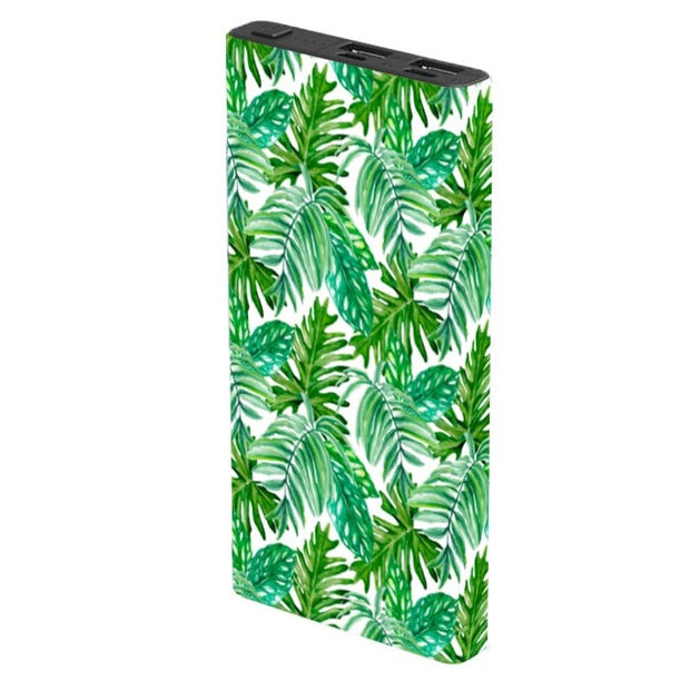 Palm Leaves Power Bank - Classy Chargers