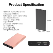 Monogram Pink Trees Power Bank