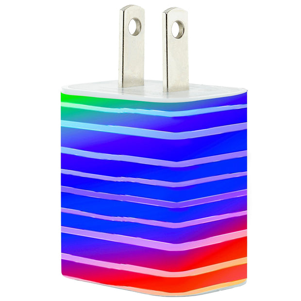 Rainbow Blend Phone Charger - Classy Chargers