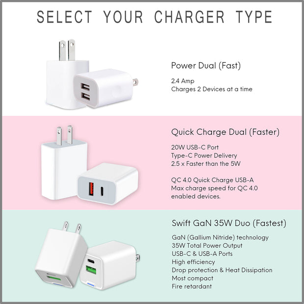 Pink Cow Phone Charger