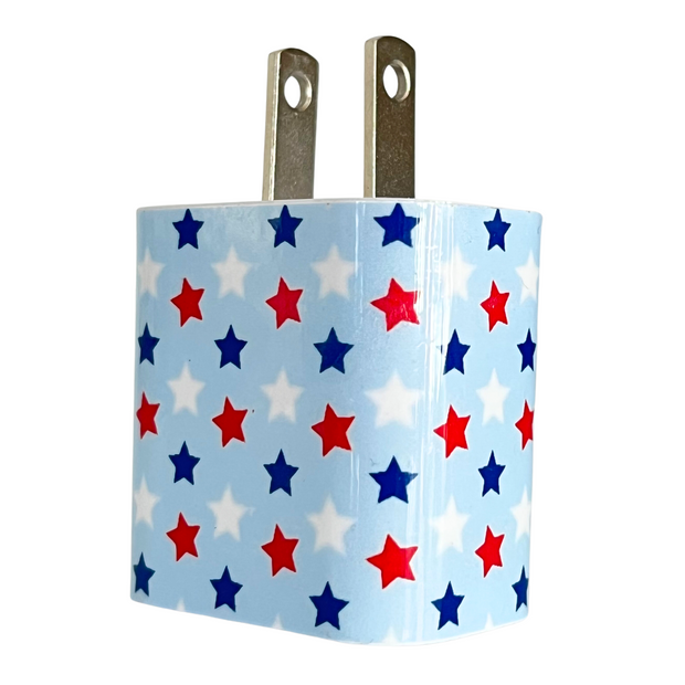 Patriotic Stars Cellphone Chargers
