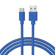 USB C to USB A Cable, Blue - 6 FT