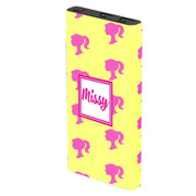 Monogram Tropical Girl Power Bank - Classy Chargers