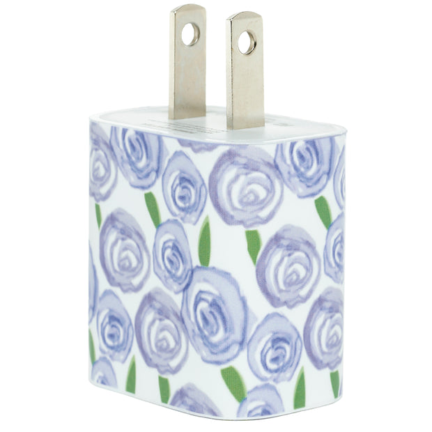 Lavender Floral Phone Charger - Classy Chargers