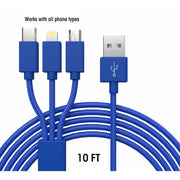 USB cable that works with all phone types - Classy Chargers