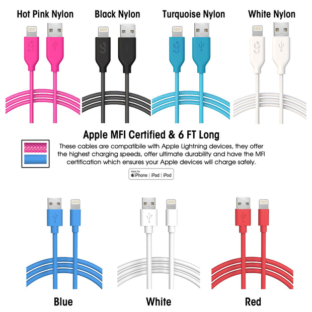 Colorful Spring Stripe Phone Charger