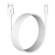 Type C Cable, White - 6 FT