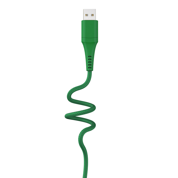Stack-to-Charge 3-in-1 USB Cable - Green