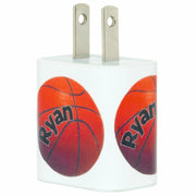 Monogram Basketball Phone Charger - Classy Chargers