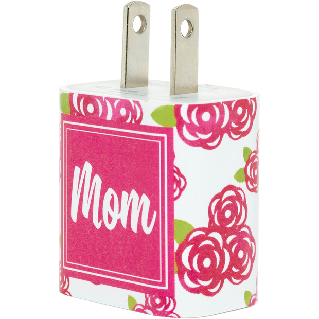 Monogram Garden of Roses Phone Charger - Classy Chargers
