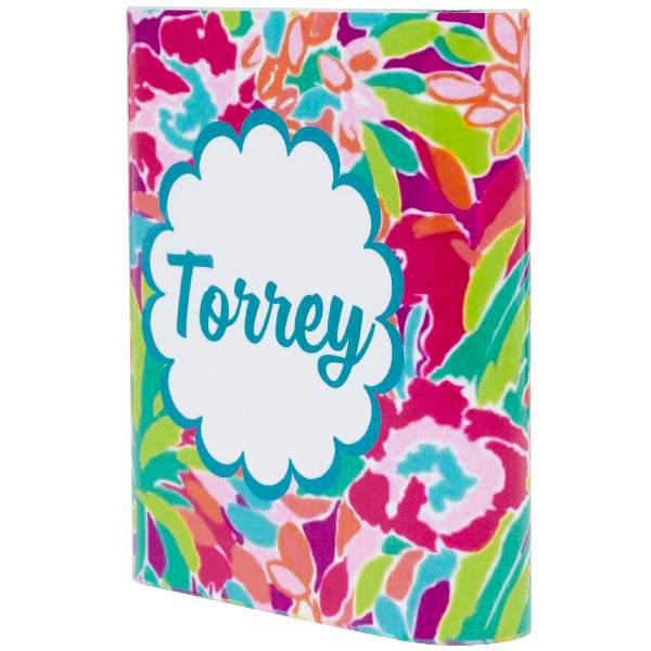 Monogram Lilly Me Power Bank - Classy Chargers