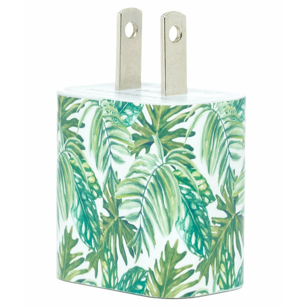 Palm Leaves Phone Charger - Classy Charger