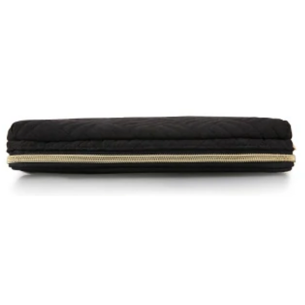 Travel Tech Bag -  Black Quilted