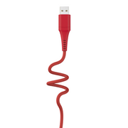 Stack-to-Charge 3-in-1 USB Cable - Red