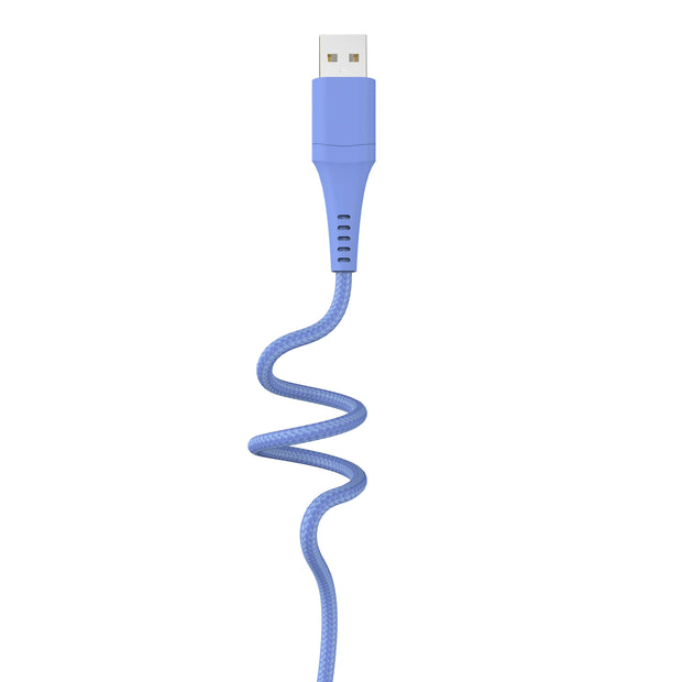 Stack-to-Charge 3-in-1 USB Cable - Periwinkle