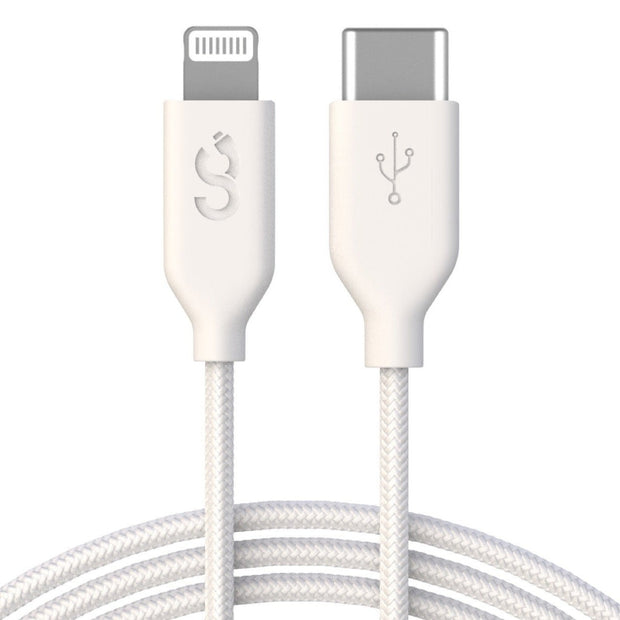 White Type C to Lightning Cable - Classy Chargers