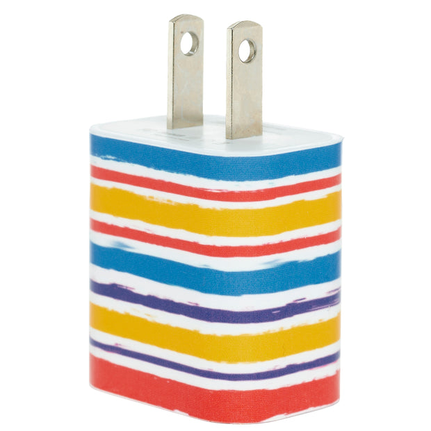 Bright Stripe Phone Charger - Classy Chargers