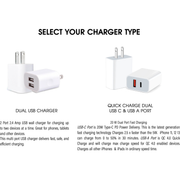Monogram Squiggles Phone Charger
