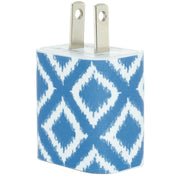 Ikat Slate Phone Charger - Classy Charger
