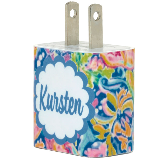 Monogram-Summer-Floral-Swirl-Phone-Charger