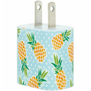 Pineapple Blue Phone Charger - Classy Chargers