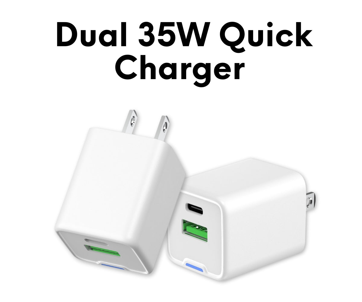 GaNFast Duo 35W Quick Charger